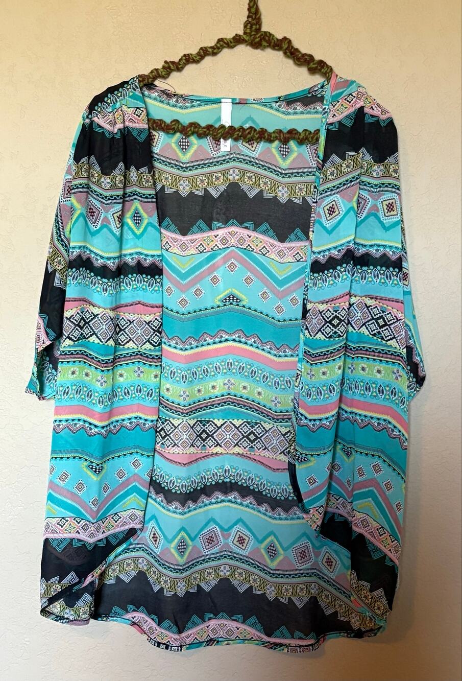 Point Western Boho Throw over